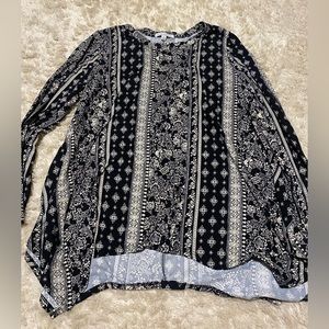 Green Envelope Long Sleeve Dress Shirt. size 1x